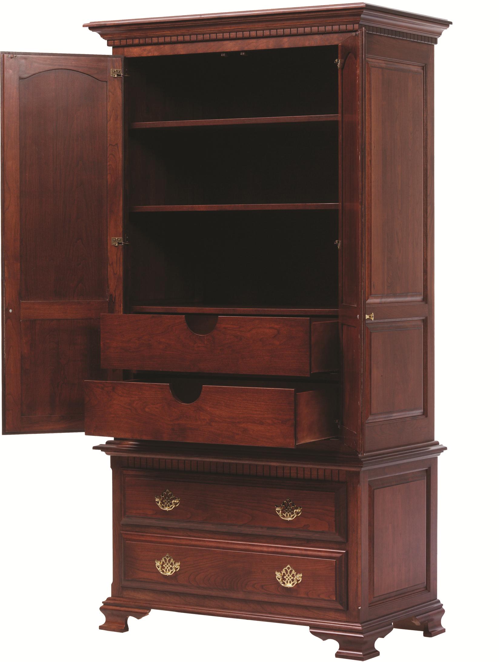 Millcraft Victorias Tradition Armoire with 2 Doors and 2 Drawers